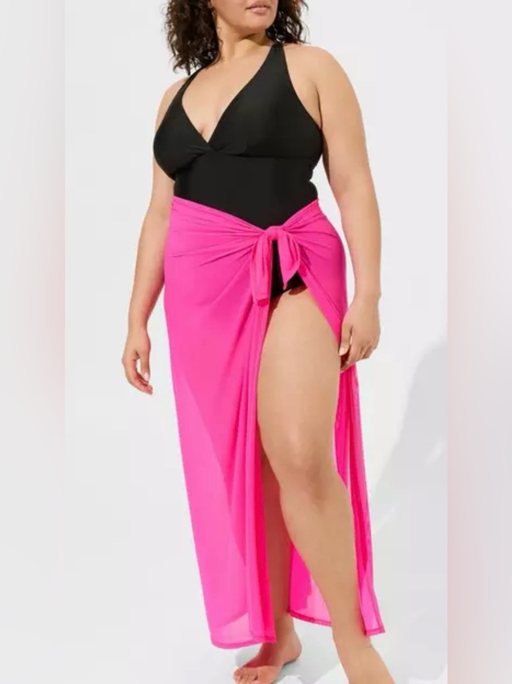 NWT Torrid mesh coverup sarong. ( different color than stock photo) one size